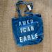 American Eagle Outfitters Bags | Nwt American Eagle Denim Tote | Color: Blue/White | Size: Os