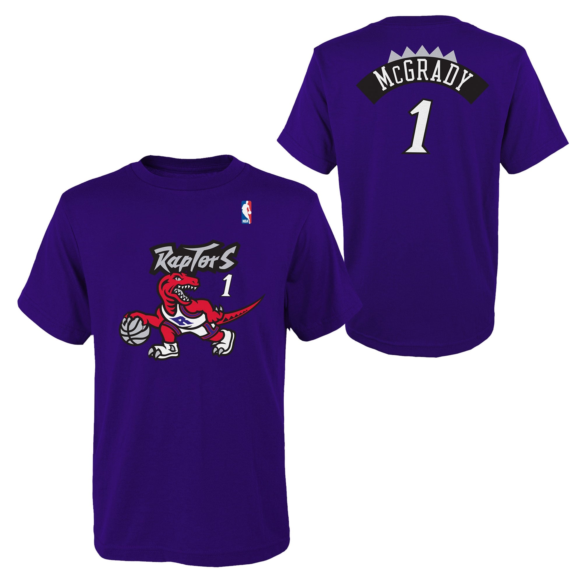 Tee-shirt numéro et nom Hardwood Classics Tracy McGrady Toronto Raptors - junior - unisexe Taille: XL (18/20)