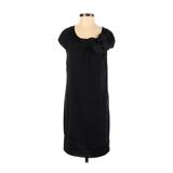 H&M Casual Dress - Shift: Black Print Dresses - Women's Size 4