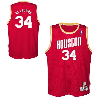 Houston Rockets Hakeem Olajuwon Hardwood Classics Road Swingman-Trikot – Jugendliche Image