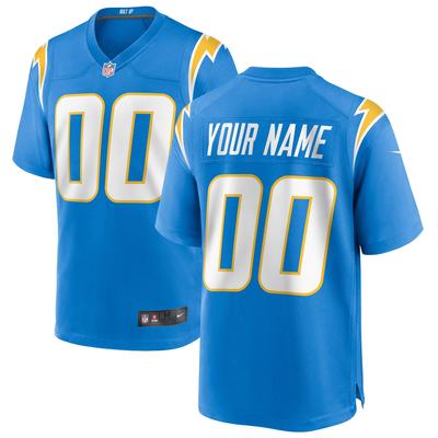 Los Angeles Chargers Nike Game Heimtrikot - Puderblau - Personalisiert - Jugendliche Image