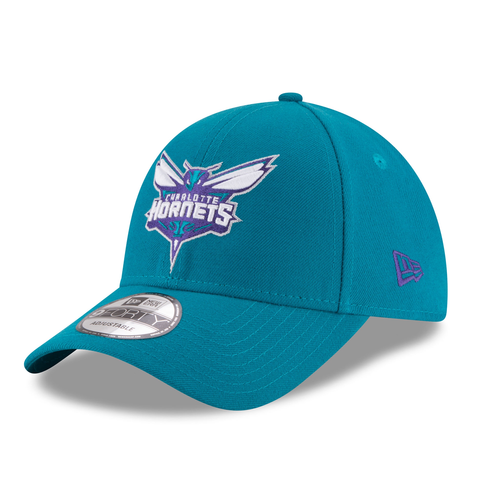 Charlotte Hornets New Era The League 9FORTY Verstellbare Kappe Image