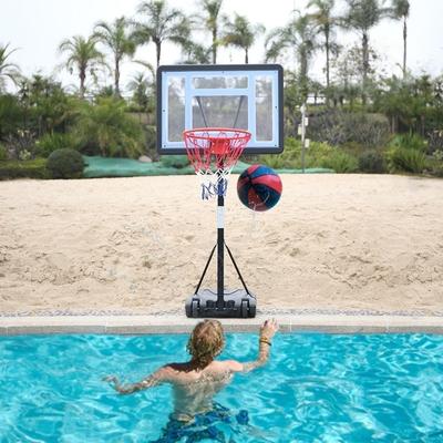 Movable Swimming Pool Basketball Stand For 7# Ball
