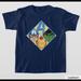 Disney Shirts & Tops | Avengers Face Badge T-Shirt For Boys Size Small | Color: Blue | Size: Sb