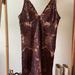 Free People Dresses | Free People Night Shimmer Mini Dress | Color: Purple/Tan | Size: 4