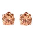 Kate Spade Jewelry | Kate Spade Heart Prong Stud Earrings In Light Colorado | Color: Gold/Orange | Size: Os