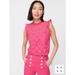 J. Crew Tops | J. Crew Mock Neck Hot Pink Eyelet | Color: Pink | Size: S