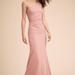 Anthropologie Dresses | Bhldn Katie May Gwyneth One Shoulder Gown Sz 10 | Color: Pink | Size: 10