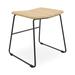 Gus* Modern Aero Stool in Black/Brown | 18 H x 17.5 W x 17.5 D in | Wayfair ECSTAERO-bp-an