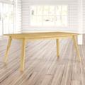 George Oliver Leclair Extendable Maple Solid Wood Dining Table Wood in White/Brown | 29 H in | Wayfair 8FEAE4866C0D4A568184CC92E3B35D97