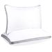 Alwyn Home Reinaldo Cotton Shell Medium Support Pillow Polyester/Polyfill/100% Cotton | 26 H x 20 W x 8 D in | Wayfair