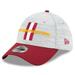 Men's New Era Gray/Burgundy Washington Football Team 2021 NFL Training Camp Official 39THIRTY Flex Hat