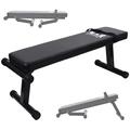 MAR | Flat Adjustable Fitness Benches, Weight Bench Foldable, Easy Storage Sit Up Bench, Folding Weight Bench, Fitness Home Gym Bench, Exercise Bench for Home Foldable, Workout Bench, Weights Bench