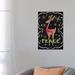 East Urban Home Peace on Earth Deer by Andi Metz - Wrapped Canvas Graphic Art Canvas in Green | 26 H x 18 W x 1.5 D in | Wayfair