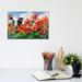 East Urban Home Cow & Sunflowers II by Patty Baker - Wrapped Canvas Painting Canvas | 8 H x 12 W x 0.75 D in | Wayfair