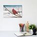 East Urban Home Auburn Cardinal by James Redding - Wrapped Canvas Painting Canvas | 8 H x 12 W x 0.75 D in | Wayfair