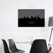 East Urban Home Cincinnati Ohio Skyline by Michael Tompsett - Wrapped Canvas Graphic Art Metal | 26 H x 40 W x 1.5 D in | Wayfair