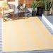 White/Yellow 31 x 0.2 in Area Rug - Sol 72 Outdoor™ Marcella Beige/Gold Indoor/Outdoor Area Rug | 31 W x 0.2 D in | Wayfair
