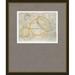 Wendover Art Group Gold Geometrics 1 - Picture Frame Painting on Paper in Gray/Yellow | 25.5 H x 21.5 W x 1.38 D in | Wayfair PG9375