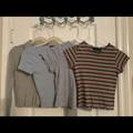 Brandy Melville Tops | Brandy Melville/John Galt Bundle 4 Tops | Color: Blue/Gray | Size: Brandy Melville One Size