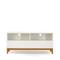 Meuble TV design scandinave Wide - Blanc