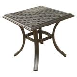 Halston 21" Patio End Table - 24.06"D x 22.44"W x 22.44"H