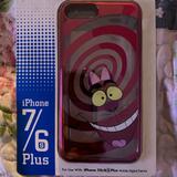 Disney Accessories | Iphone Disney Cheshire Cat Phone Case 7/6/6s Plus | Color: Pink | Size: 7/6/6s