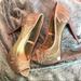 Jessica Simpson Shoes | Jessica Simpson Platform, Peep Toe Heels, 8.5m | Color: Cream | Size: 8.5