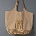 Victoria's Secret Bags | Firm Victoria Secret Summer Love Tote Bag | Color: Cream/Gold | Size: Os