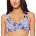 Jessica Simpson Swim | Jessica Simpson Lilac Print Smock Swim Top Size S | Color: Blue/Purple | Size: S