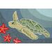 "Liora Manne Frontporch Sea Turtle Indoor/Outdoor Rug Ocean 30""x48"" - Trans Ocean FTP34143104"