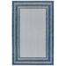 "Liora Manne Carmel Multi Border Indoor/Outdoor Rug Navy 39""x59"" - Trans Ocean CRE45842533"