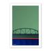 New York Mets Minimalist Citi Field 14" x 20" Fine Art Print