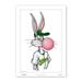 Oakland Athletics 14'' x 20'' Bugs Bunny Limited Edition Print