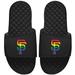 Men's ISlide Black San Francisco Giants Rainbow Slide Sandals