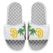 Youth ISlide White San Diego Padres Local City Patch Design Slide Sandals