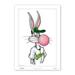 Oakland Athletics 24'' x 36'' Bugs Bunny Limited Edition Print