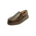 Wide Width Men's Romeo Slippers by KingSize in Brown (Size 16 W)