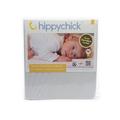 Hippychick Tencel Fitted Mattress Protector, 100 Percent Waterproof, Anti Allergy, Machine Washable, White, 70 x 140 cm, Fits Cot Bed