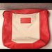 Kate Spade Bags | Kate Spade Orange And Cream Canvas Leather Hobo | Color: Cream/Orange | Size: Os