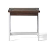 Breakwater Bay Pantoja Indoor Farmhouse End Table Wood in White | 18.75 H x 19.75 W x 19.75 D in | Wayfair C8B08E37F164496493EAC2C15C26FC76