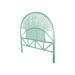 Bayou Breeze Deloris Wicker/Rattan Open-Frame Headboard Wicker/Rattan in Green | 50 H x 42 W x 1.5 D in | Wayfair 0F923A1E1B034BD9BC8BA02E34246EE0