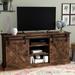 Hungerford 66-inch TV Stand Console, No Assembly Required Wood in Brown Laurel Foundry Modern Farmhouse® | 31.5 H in | Wayfair LRFY2283 32773469
