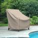 Arlmont & Co. Miguel Water Resistant Patio Chair Covers, Polyester in Brown | 31 H x 30 W x 27 D in | Wayfair 07D68899D55442C887782362989B108E