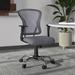 Upper Square™ Caryn Mesh Task Chair Upholstered/Metal in Gray | 40 H x 25.25 W x 27 D in | Wayfair SYPL1708 30133489