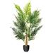 AllModern Artificial Potted Fern Palm Real Touch Leaves in Black | 35 H x 14 W x 14 D in | Wayfair 2DF3AF3327F644E29802D1E4C4745879