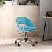 Orren Ellis Mustin Task Chair Upholstered in Blue | 31.13 H x 24.88 W x 23.88 D in | Wayfair D2CE825D3FC642A4969ED543F08EBB17