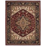 Red 108 x 0.56 in Area Rug - Astoria Grand Balthrop Oriental Handmade Tufted Wool Area Rug Wool | 108 W x 0.56 D in | Wayfair