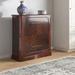 Astoria Grand Deasia Bar w/ Wine Storage Wood in Brown | 40.75 H x 15 D in | Wayfair ASTG3542 32771830