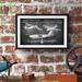 Williston Forge Historical Airplane by Marmont Hill - Picture Frame Print on Paper in Black/Gray/White | 12 H x 18 W x 1.5 D in | Wayfair